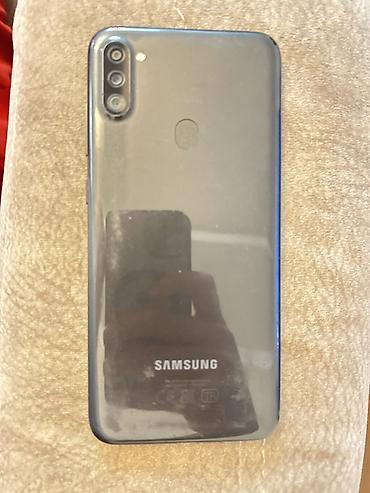 Elektronika: Samsung Galaxy A11, rəng - Qara, Barmaq izi — 1