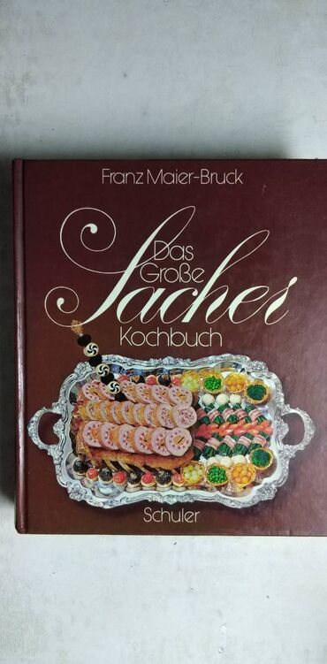 svetleci stalak za mikrofon: Knjiga:Das Grosse Sacher Kochbuch(Kuvar za poslastice) 24,5 cm. 604