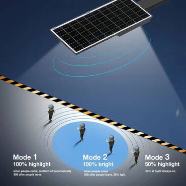 Bra, divar lampaları: Yeni ən güclü model 504led. Günəş enerjisi ilə işləyən projektor — 5