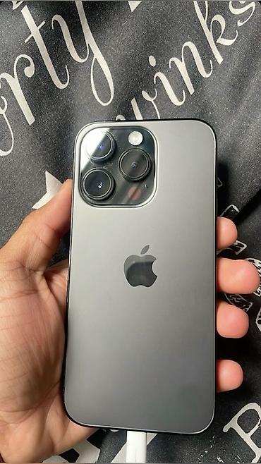 touch id: IPhone 13 Pro Max, Б/у, 128 ГБ, Черный, 77 % — 1