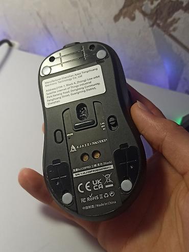 hdd usb: AJAZZ AJ159 PRO simsiz oyun siçanı - Rəng: Qara - AJAZZ x NACODEX — 3