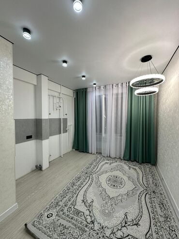 сдаю 1 комнатную квартиру кок жар: 1 бөлмө, 42 кв. м, Элитка, 12 кабат, Дизайнердик ремонт