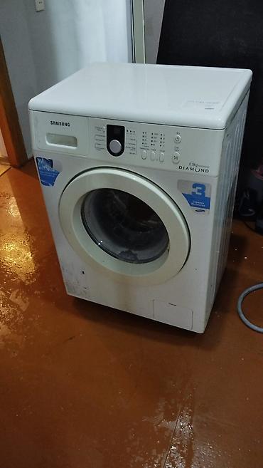 hamam kranti: Paltaryuyan maşın Samsung, 6 kq, İşlənmiş, Avtomat, Qurutmasız, Kredit yoxdur, Ödənişli çatdırılma — 1