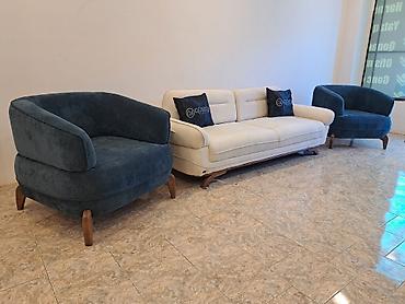 divan ayaqları: Gümüş mobilya fabrikinin divan kreslo ziqzaq burjunla s35 qupka — 3