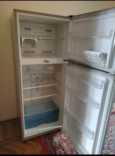 Холодильники: Б/у Холодильник Daewoo, No frost, Двухкамерный, цвет - Серебристый