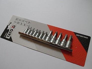 hds 75: YATO set torx gedora nastavaka na šini – 12 delova, model YT-04631 - — 1