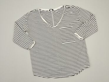 czarne bluzki w białe kropki: Bluzka Damska, House, S, stan - Dobry