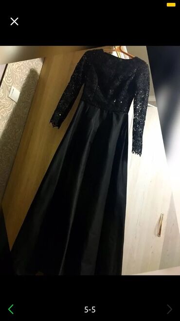 hazal fashion: Вечернее платье, Длинная модель, Шелк, С рукавами, XS (EU 34), S (EU 36), M (EU 38)