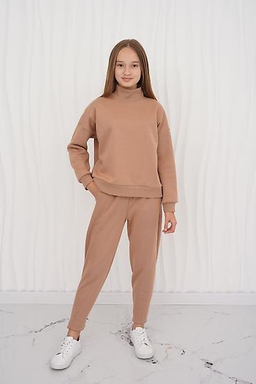 Брючные костюмы: Брючный костюм, Джоггеры, Made in KG, Хлопок, Зима — 1