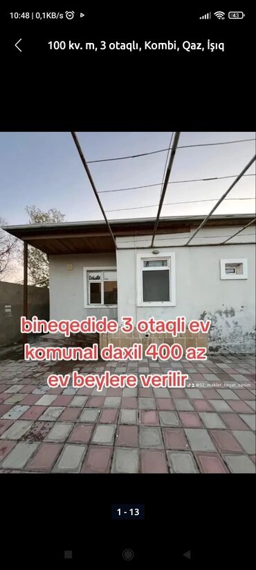 sirvanda kiraye evler 2021: 100 м², 3 комнаты, Комби, Газ, Электричество