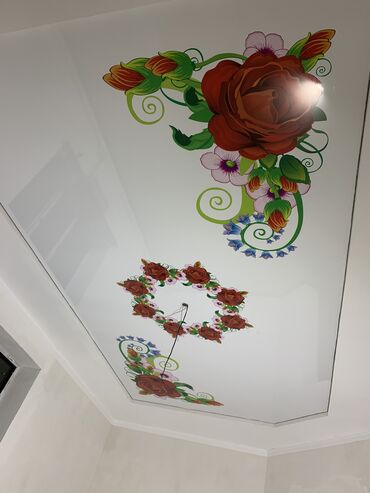 Натяжной потолок: Натяжной потолок Глянцевое, Матовое, 3D потолки Гарантия, Бесплатная консультация — 12