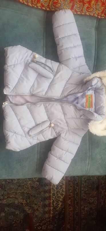 детские зимние куртки с мехом: Детская куртка и комбинезон по 500 сом в хорошем состоянии