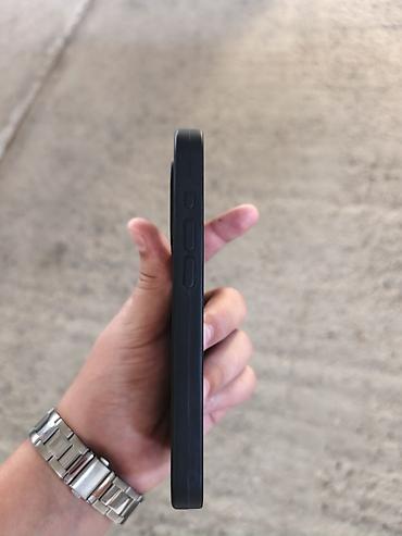 iphone 5s kabro: Apple iPhone üçün orijinal silikon/rezin qoruyucu keys - Rəng: qara — 4