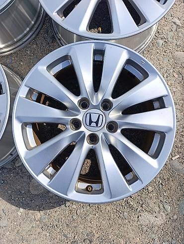 шутоко набор: Литые Диски R 17 Honda, Комплект, отверстий - 5, Б/у — 6