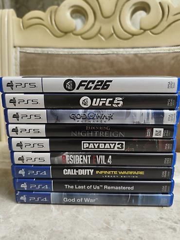 sert disk: Ps 4 və 5 oyunları ideal vəziyyətdədir hərbiri. FC26-55 manat Ufc5-45 — 1