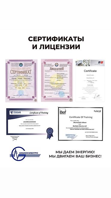 Генераторы: Дизельный генератор Biel Power мощностью 110 кВА Тип топлива — 4