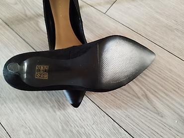 xitozan evalar: Tuflilər, Ölçü: 37.5, rəng - Qara, Yeni — 3