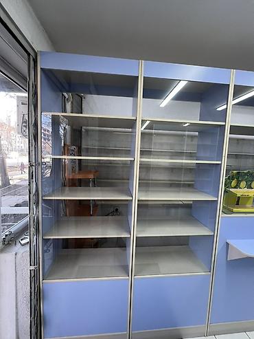 Комплекты офисной мебели: Комплект офисной мебели, Шкаф, ДСП, цвет - Голубой — 15