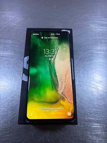 s10 barter: Samsung Galaxy S10, 128 GB, rəng - Ağ, Simsiz şarj — 1
