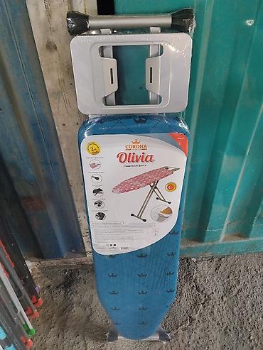 гладильная система miele 2847: Гладильная доска Corona Olivia - Стойка для утюга с термостойким — 1