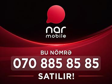 nar.az internet: Premium NAR Mobile nömrəsi satılır: 
994 70 885 85 85 — 1