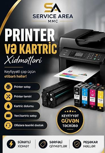 formaya ad yazdırma: Printer və Kartric Xidmətləri Keyfiyyətli çap üçün etibarlı həllər: - — 1