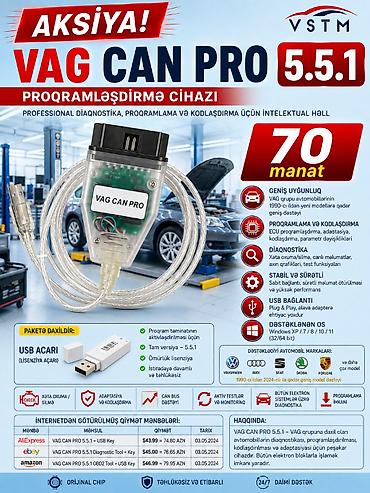 Diaqnostik avtomobil skanerləri: Diaqnostika cihazları. 🚩 Renolink 1 x 60 man. 🚩 VAG CAN PRO 5.5.1 1 — 15