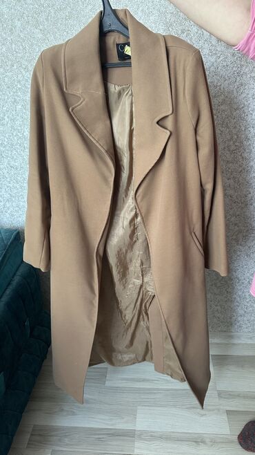 пальто женское: Пальто S (EU 36), цвет - Коричневый