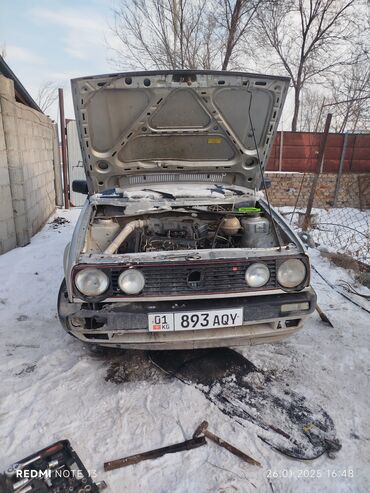 golf гольф: Volkswagen Golf: 1986 г., 1.9 л, Механика, Дизель, Хэтчбэк