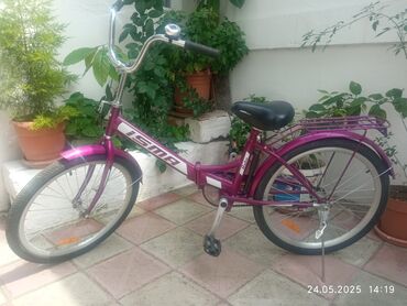 Çəngəllər: Şəhər velosipedi Isma, 24", sürətlərin sayı: 1