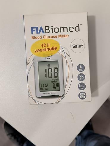 MÜTLƏQ ENDİRİM OLACAQDIR!!! FIA Biomed “Salut” qan qlükoza ölçən — 1