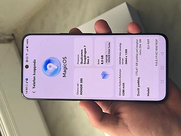 huawei 90 pro: Honor 200 Pro, 256 GB, rəng - Qara, Barmaq izi, Face ID, Sensor — 4