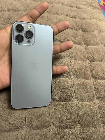 iphone cs max: IPhone 13 Pro Max, Б/у, 256 ГБ, Sierra Blue, 95 % — 1