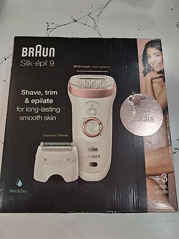 braun epilyator: Braun Silk-épil 9 epilyator – sürətli və uzunmüddətli hamar dəri üçün — 1