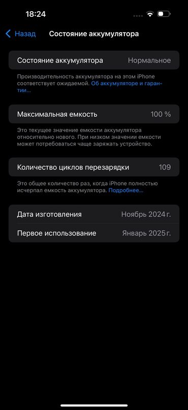 Техника и электроника: IPhone 16 Pro Max, 256 ГБ, Black Titanium
