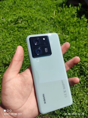 смартфон xiaomi mi4: Xiaomi, 13T, Новый, 256 ГБ, цвет - Зеленый, 2 SIM, eSIM