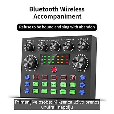 trimer igracka cena: Bluetooth bežični audio kontroler/mikser za live prenos, snimanje i — 1