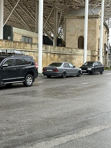 BMW: BMW 5 Series E34 sedan - Kuzov: 4 qapılı sedan, tünd boz rəng - — 6
