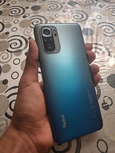 redmi 02: Redmi Note 10S, 128 GB, rəng - Mavi, Qırıq — 2