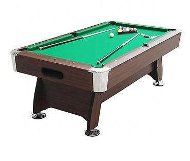 mini top: Bilyard 2.8m 57 taxtaBilard masası – klassik yaşıl örtüklü, taxta — 1