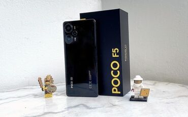 телефон поко х4про: Poco F5, Колдонулган, 256 ГБ, түсү - Кара, 2 SIM