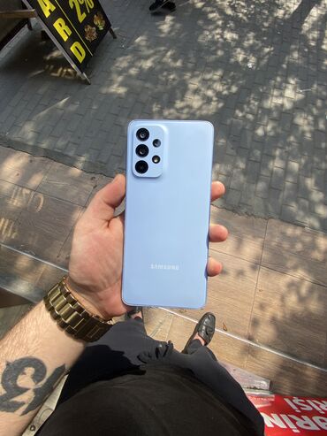 iphome 6: Samsung Galaxy A33, 128 GB, rəng - Bənövşəyi, Düyməli, Barmaq izi, Face ID