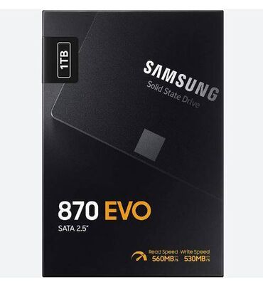 samsung 200 azn: Накопитель SSD Samsung, 1 ТБ, 2.5", Новый