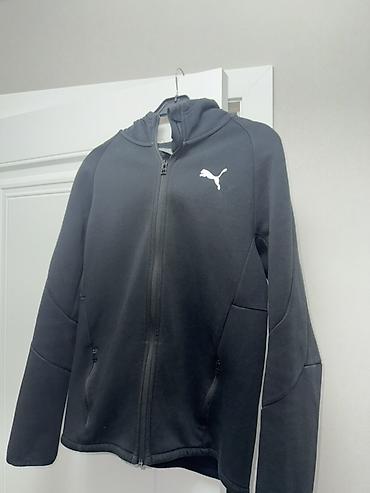 boss барсетка: Кофта Puma оригинал❗️❗️❗️с капюшоном на молнии - Цвет — 1