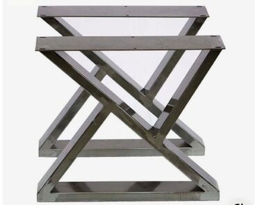 Masalar: Masa üçün metal ayaq dəstləri – modern dizaynlar - Material: qalın — 13
