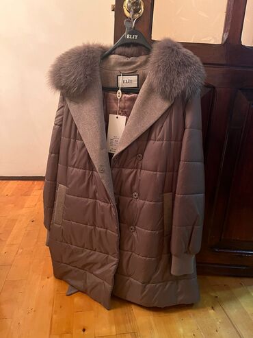 ikinci el paltolar: Palto XL (EU 42), rəng - Boz