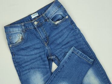 lidl spodnie przeciwdeszczowe: Jeans, Young Style, 10 years, 134/140, condition - Perfect