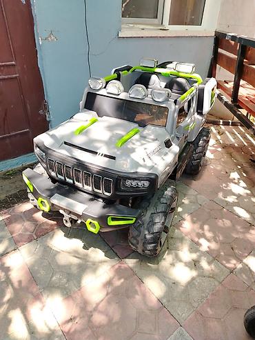 Uşaq üçün elektrik maşınları: Uşaq elektro-avtomobili – 4x4 off-road jeep stili - Güclü 4x4 təkərli — 1