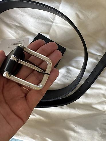 товары оптом: Ремень Massimo dutti из натуральной кожи, размер 90, абсолютно новый — 2