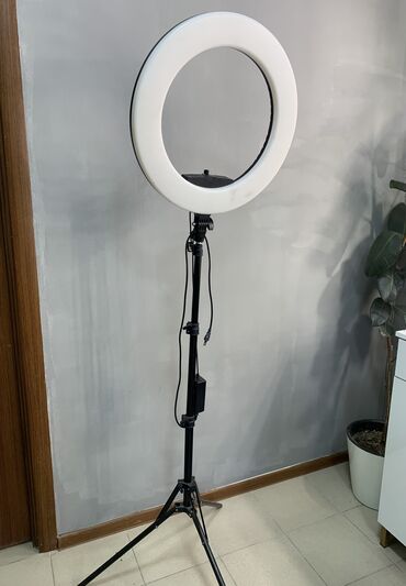 лампа фото: Продается большая Кольцевая Лампа В хорошем состоянии Стоимость